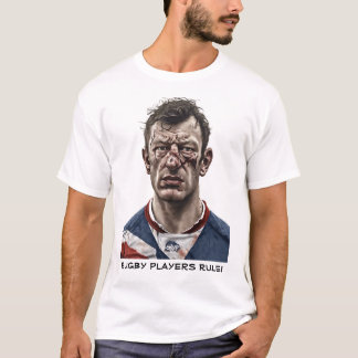 Rugby Players Rule T-shirt