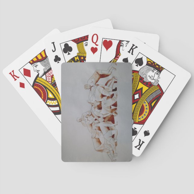 Rugby playing cards (Back)
