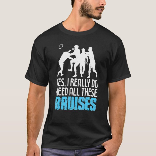 Rugby Quote For A Rugby Teammate T-Shirt (Front)