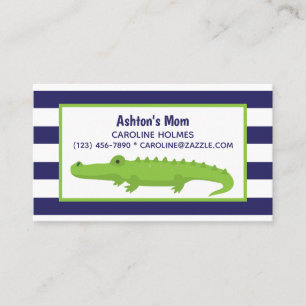 Rugby Stripes Alligator Business ou Cartes de Cont