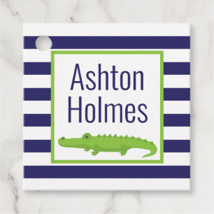 Rugby Stripes Alligator Favoriser les étiquettes c