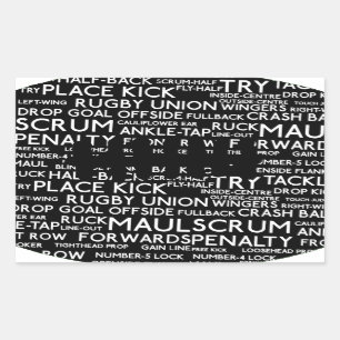 Rugby Union Gifts Sticker