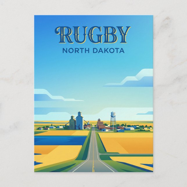 Rugby USA Postcard (Front)