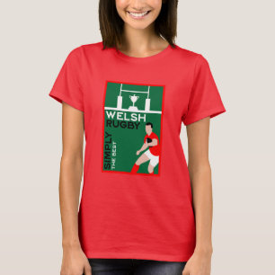 Rugby Wales Fan Art T-Shirt