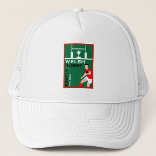 Rugby Wales Fan Art Trucker Hat