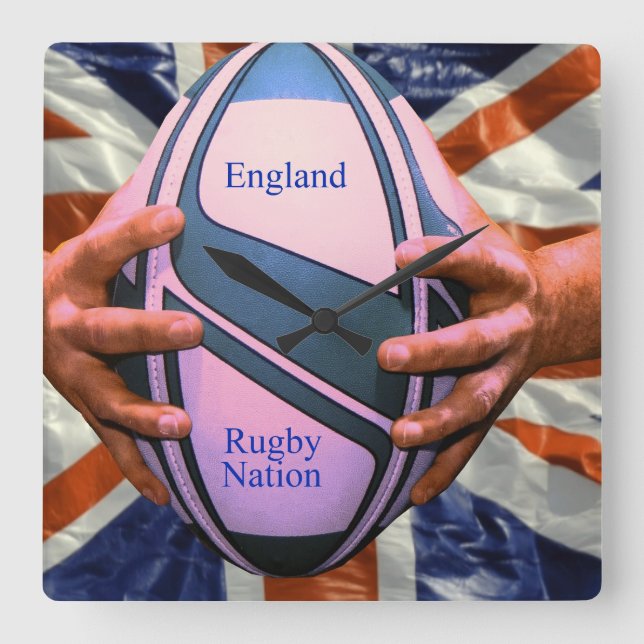 Rugby wall clock (Front)