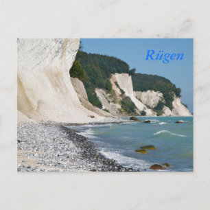 Rugen coast postcard