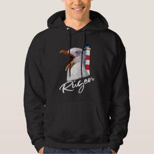 Rügen Island Baltic Sea Holiday Seagull Rüganer Li Hoodie