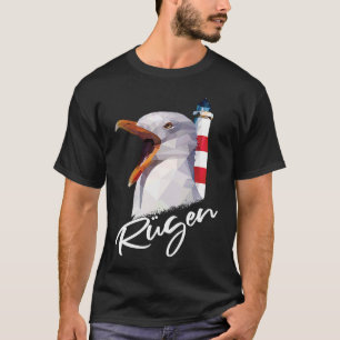 Rügen Island Baltic Sea Holiday Seagull Rüganer Li T-Shirt