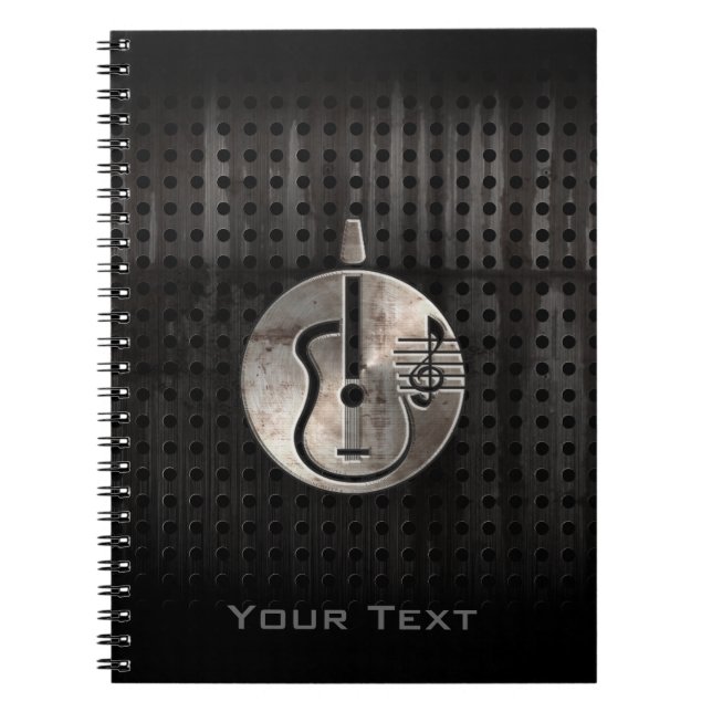 Rugged Acoustic Guitar Notebook (Front)
