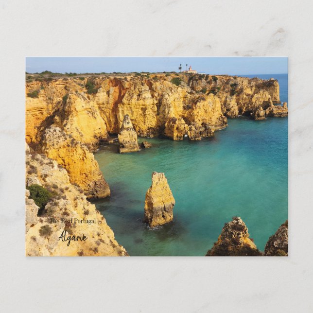 Rugged Algarve, Portugal Postcard (Front)