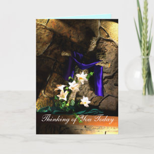 Rugged Cross Inspirational card- customize Card