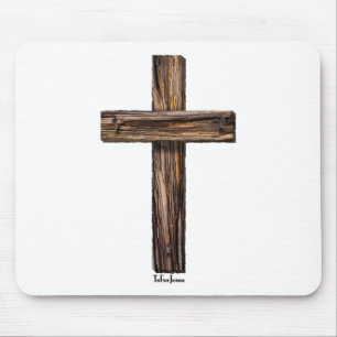 Rugged Cross Mouse Pad