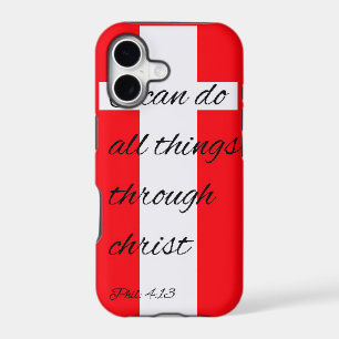 Rugged Iphone 4 4s 5 5s case bible verse christian