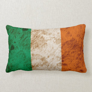 Rugged Irish Flag Lumbar Pillow