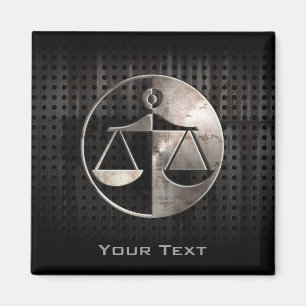 Rugged Justice Scales Magnet