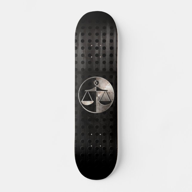 Rugged Justice Scales Skateboard (Front)