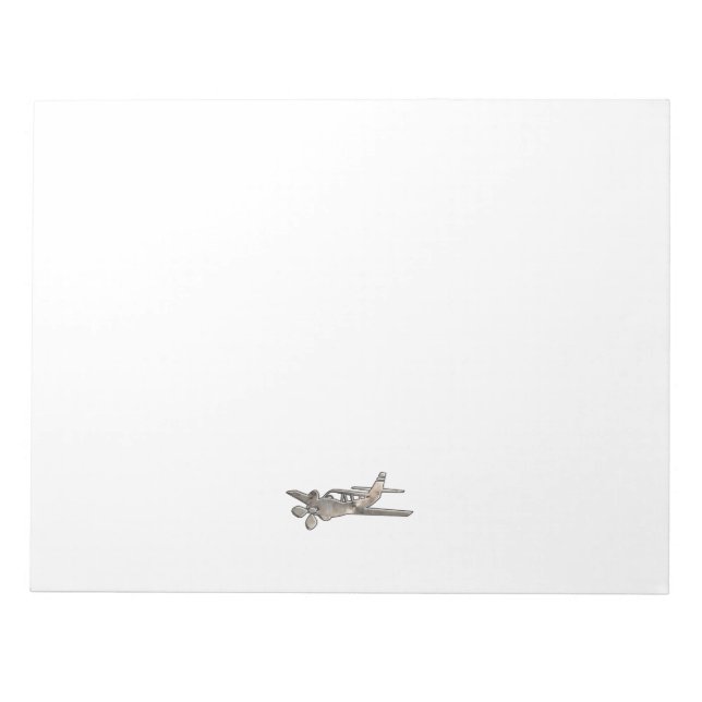 Rugged Plane Notepad (Front)