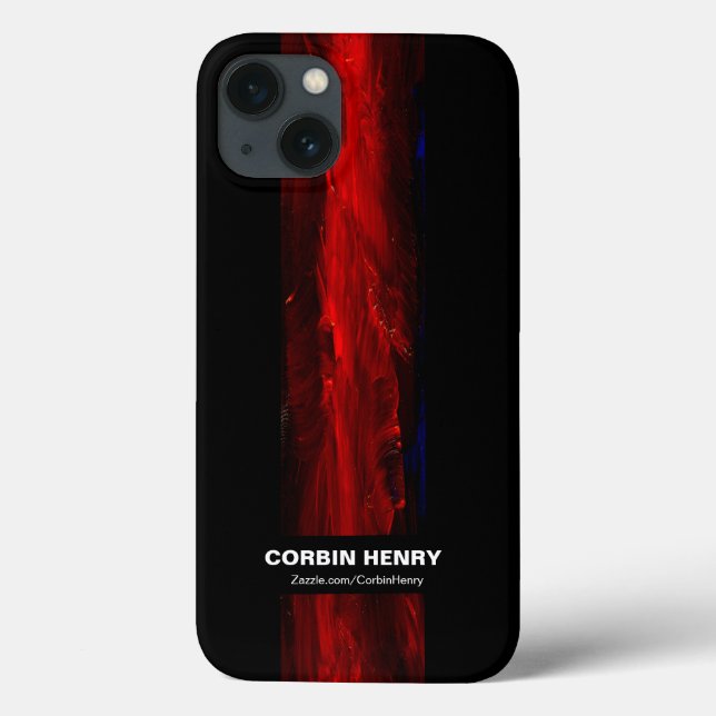 Rugged Red Abstract iPad mini Case (Back)