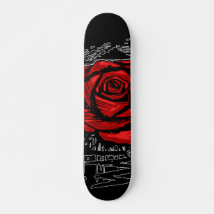 Rugged Rose Skateboard