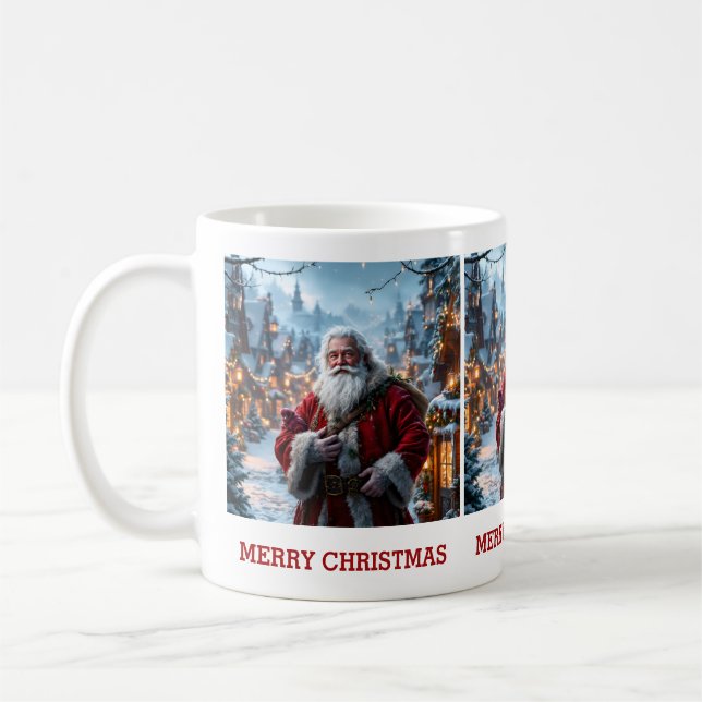 Rugged Santa Mug (Left)