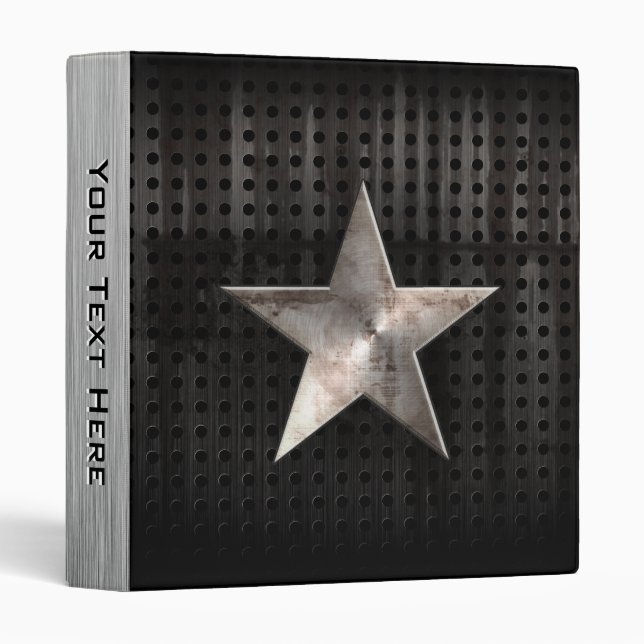 Rugged Star Binder (Front/Spine)