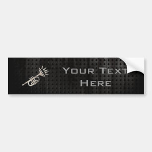 Rugged Trumpet Bumper Sticker