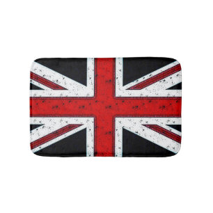 Rugged Union Jack Bath Mat