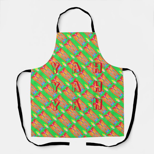 Rugs and Rags abstract pure art supreme            Apron (Front)