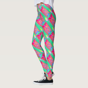 Rugs and Rags abstract pure art supreme Leggings