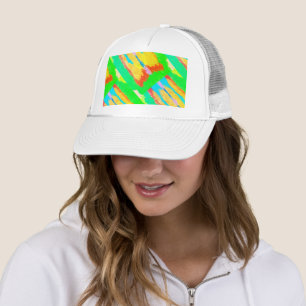 Rugs and Rags abstract pure art supreme Trucker Hat