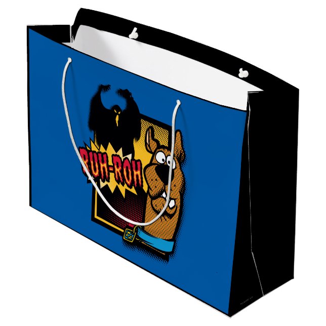 Ruh-Roh Scooby-Doo and a Ghost Large Gift Bag (Back Angled)