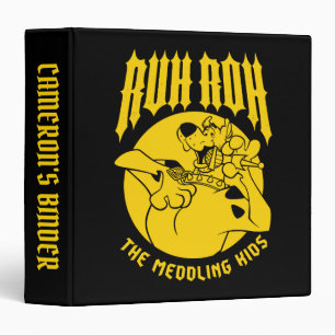 Ruh Roh Scooby-Doo The Meddling Kids Icon Binder