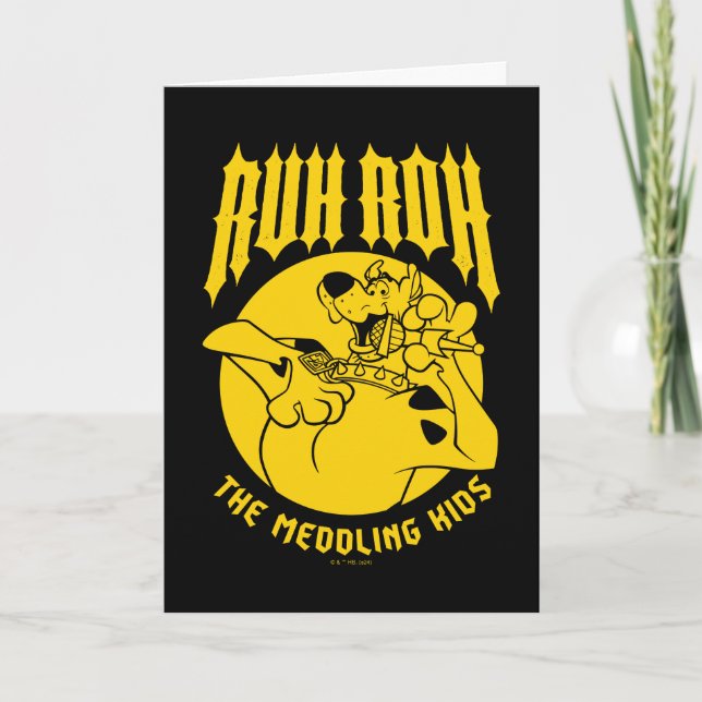 Ruh Roh Scooby-Doo The Meddling Kids Icon Card (Front)