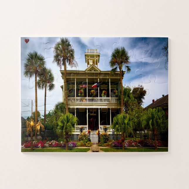 Ruhl House Galveston Texas Jigsaw Puzzle (Horizontal)