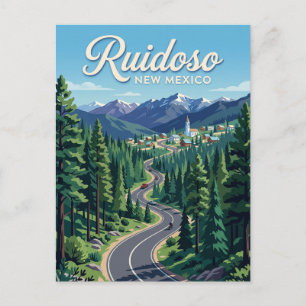 Ruidoso USA Postcard