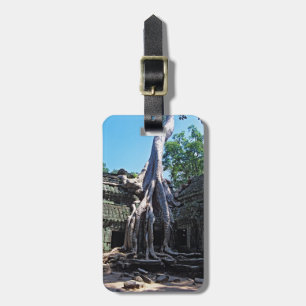 Ruin of Ta Prohm - Angkor Wat, Cambodia, Asia Luggage Tag