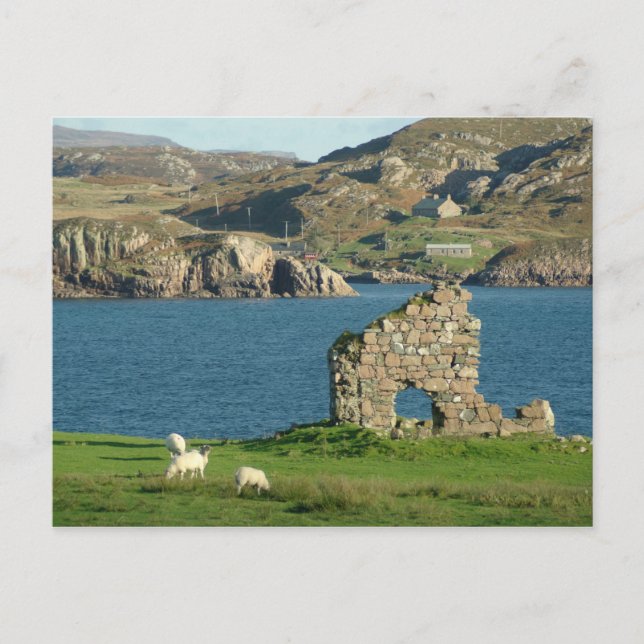 Ruin on Iona Postcard (Front)