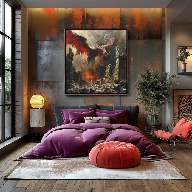 Ruined Dragon: Impressionist and Realist Poster (Creator Uploaded)