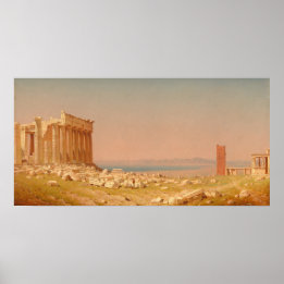 Ruines de Parthenon - Poster d'art de Sanford Giff