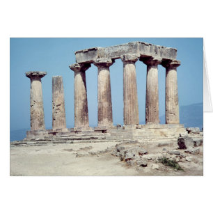 Ruines du temple d'Apollo, c.550 AVANT JÉSUS