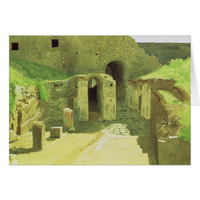 Ruines italiennes, 1876 (Devant horizontal)