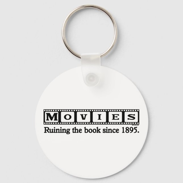 Ruining the Book Keychain (Front)