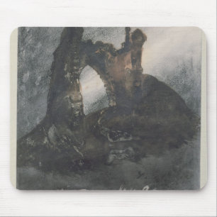 Ruins at Groz-Nez, Jersey, or The Arch Mouse Pad