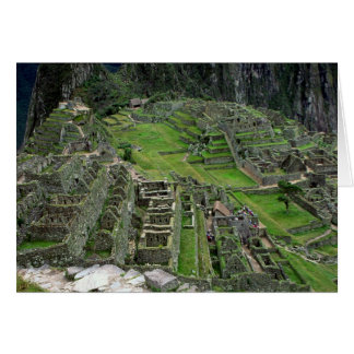 Ruins at Machu Picchu