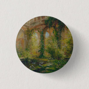 Ruins – Cour des comptes Ballroom 1 Inch Round Button