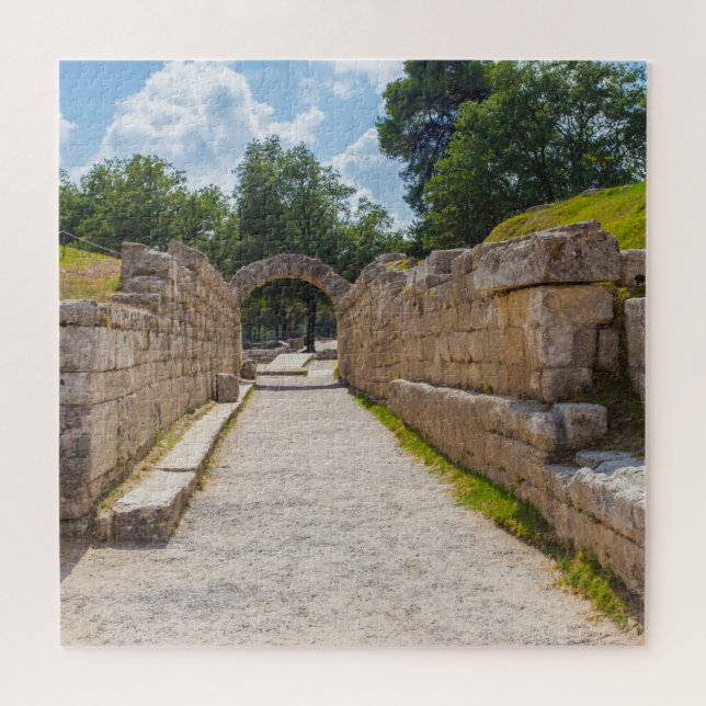 ruins in Ancient Olympia, Elis, Greece Jigsaw Puzzle (Horizontal)