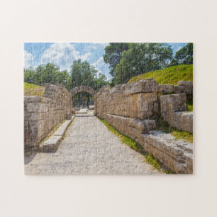 ruins in Ancient Olympia, Elis, Greece Jigsaw Puzzle