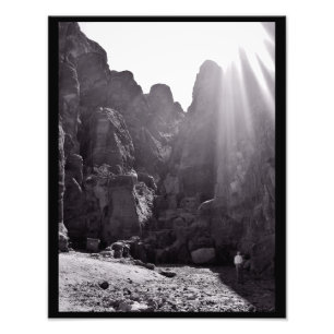 Ruins in Petra Photo Print