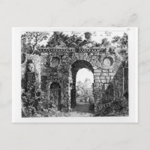 Ruins in the middle of Kew Gardens, from 'The Gard Postcard